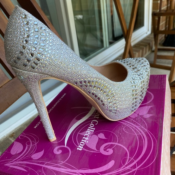 Sparkly high heels - Picture 3 of 5